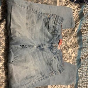 Light blue jeans